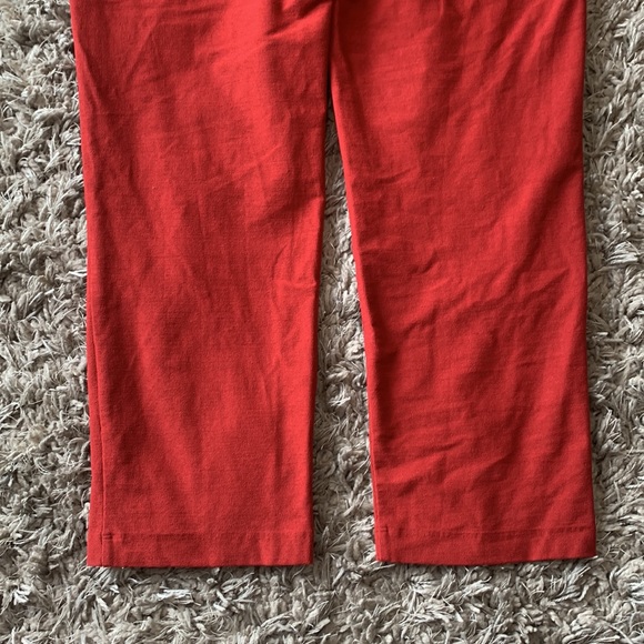 EILEEN FISHER Petite Stretch Crepe Slim Ankle Pants - Picture 7 of 9